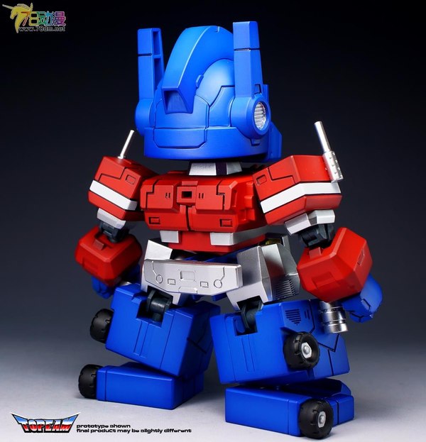 Topeam Super Deformed Not G1 Optimus Prime Figure Images  (4 of 16)